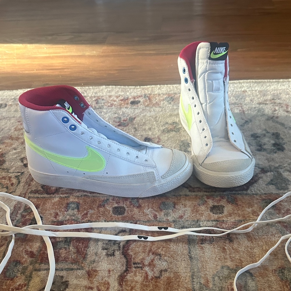 Nike Blazer Mid '77 GS 'White Volt Royal Kid's